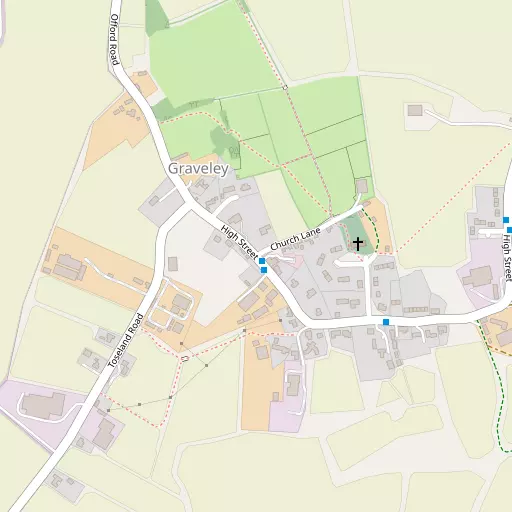 Map of Graveley