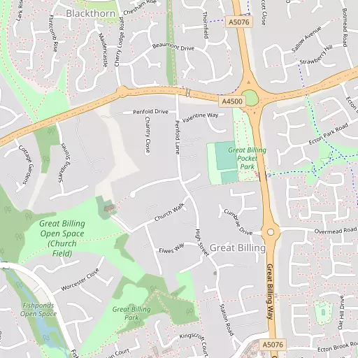 Map of Great Billing