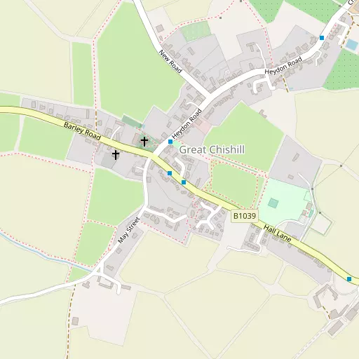 Map of Great Chishill