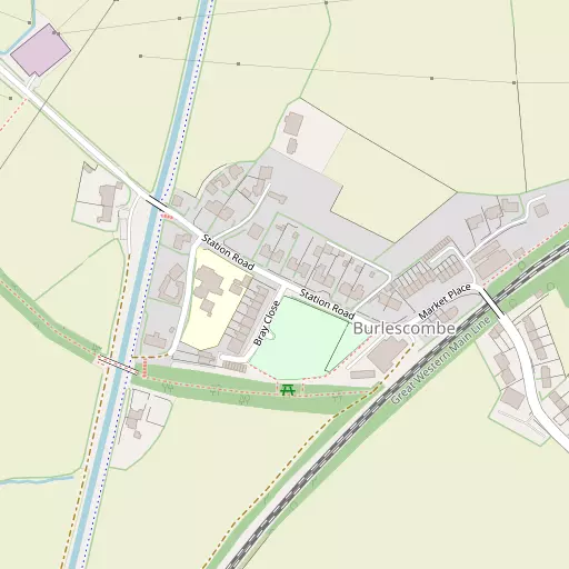 Map of Great Fossend