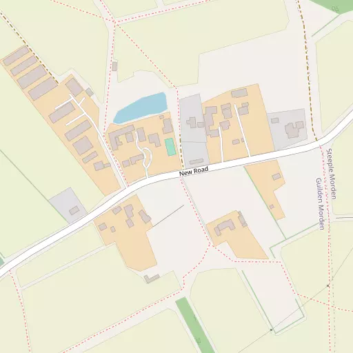 Map of Great Green