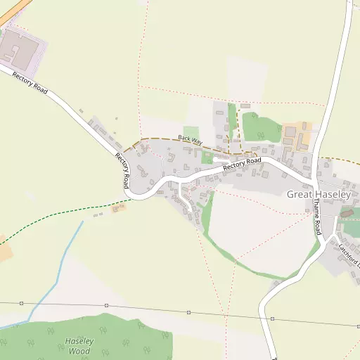 Map of Great Haseley