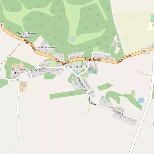 Map of Great Limber