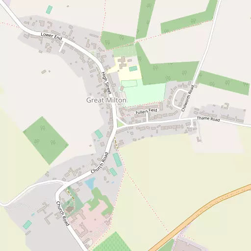Map of Great Milton