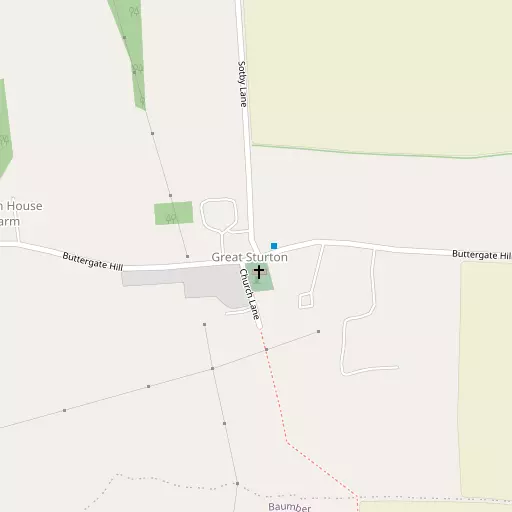 Map of Great Sturton