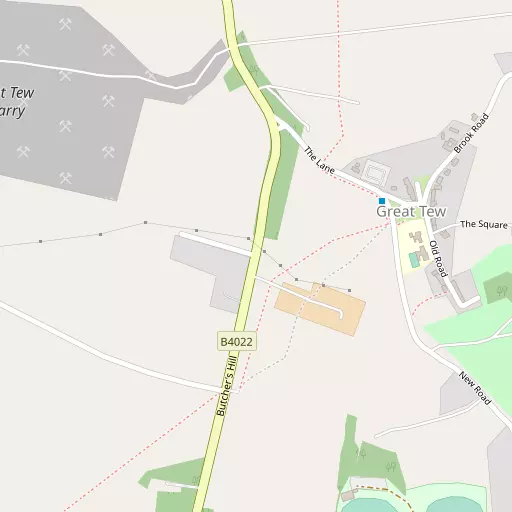 Map of Great Tew