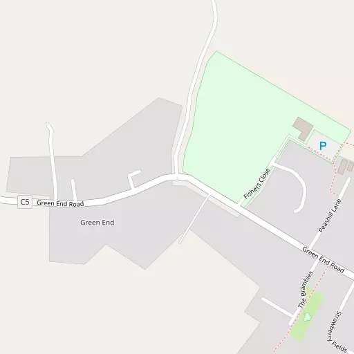 Map of Green End