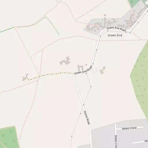 Map of Green End