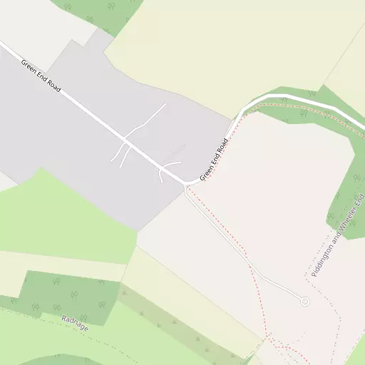 Map of Green End