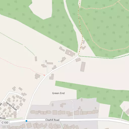 Map of Green End