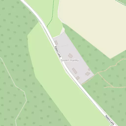Map of Green Hailey