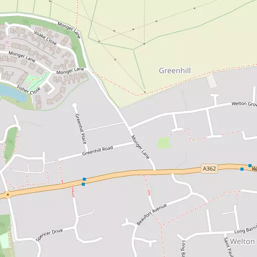 Map of Greenhill