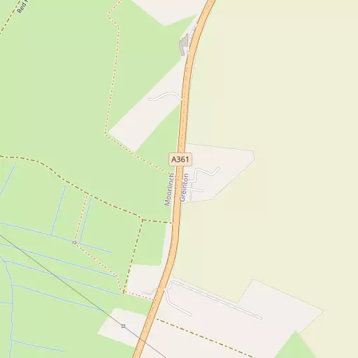 Map of Greylake Fosse