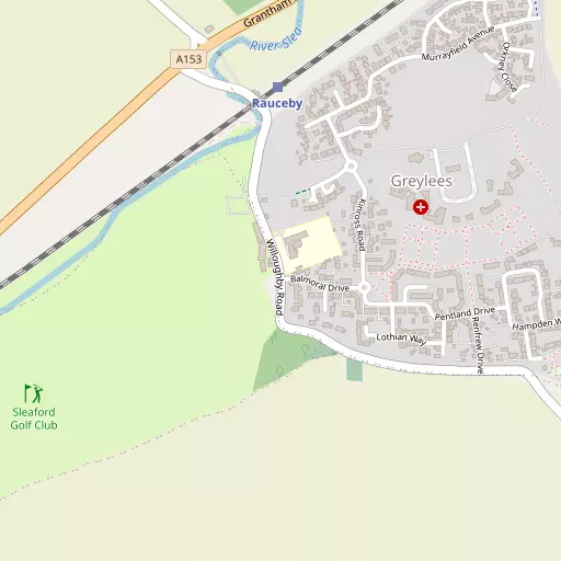 Map of Greylees