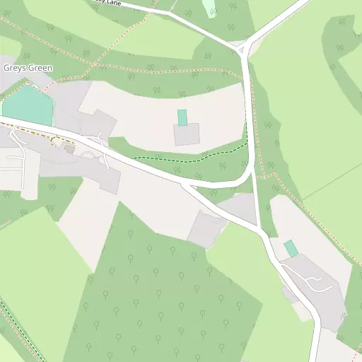 Map of Greys Green
