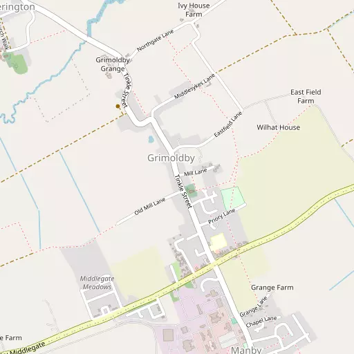 Map of Grimoldby