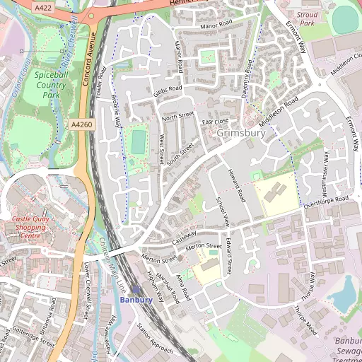 Map of Grimsbury