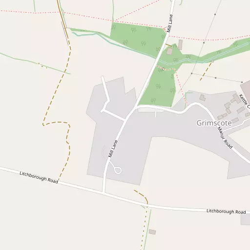 Map of Grimscote