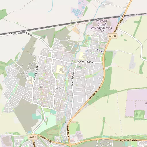 Map of Grove