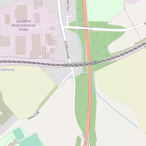 Map of Guildford