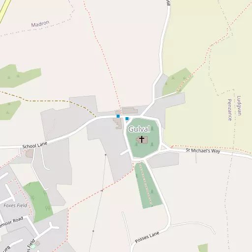Map of Gulval