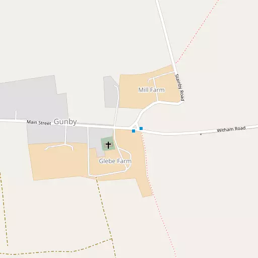 Map of Gunby