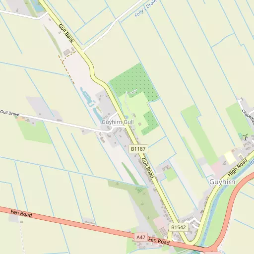 Map of Guyhirn