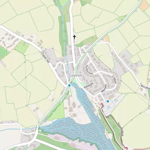 Map of Gweek