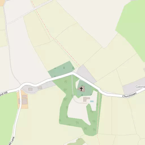 Map of Gwinear