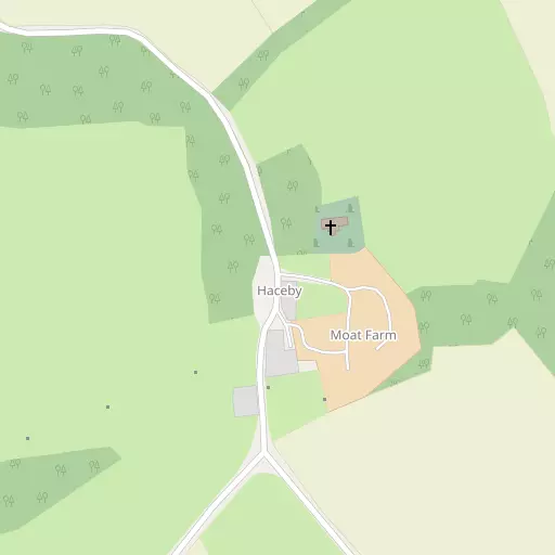 Map of Haceby