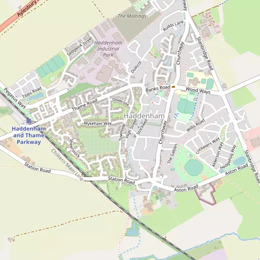 Map of Haddenham