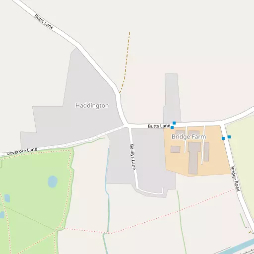 Map of Haddington
