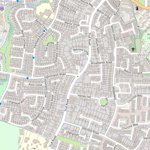 Map of Haines Hill