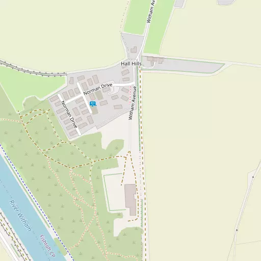 Map of Hall Hills