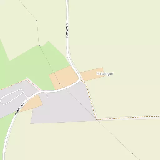 Map of Halsinger