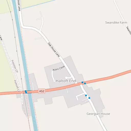 Map of Haltoft End