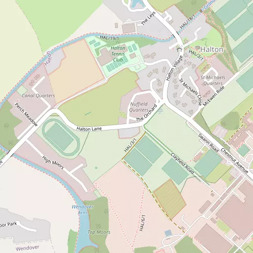 Map of Halton