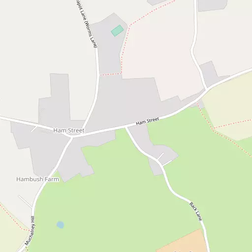 Map of Ham Street