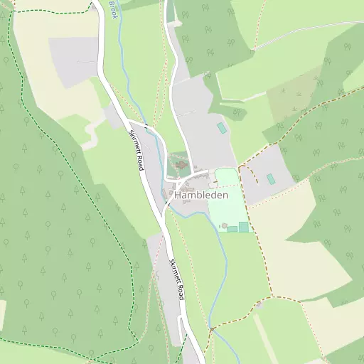 Map of Hambleden