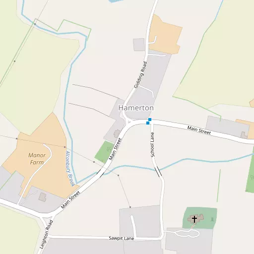 Map of Hamerton