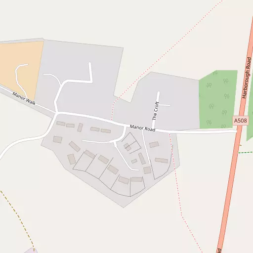 Map of Hanging Houghton