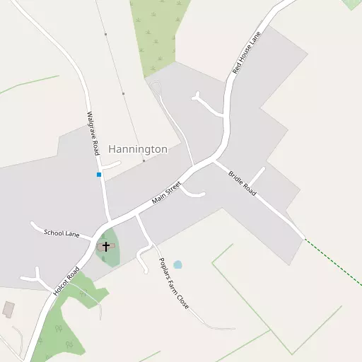 Map of Hannington