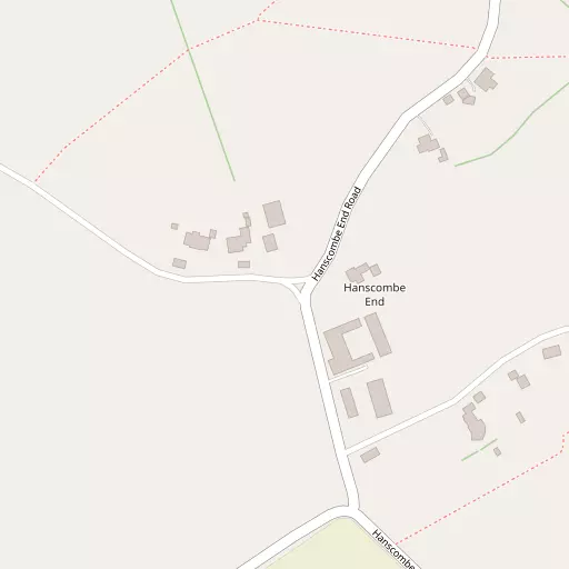 Map of Hanscombe End