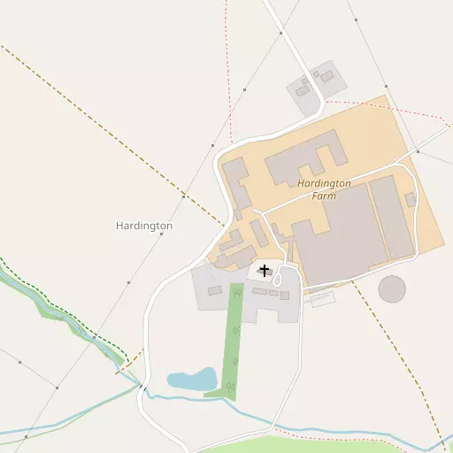 Map of Hardington