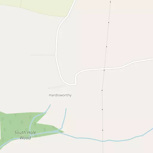 Map of Hardisworthy