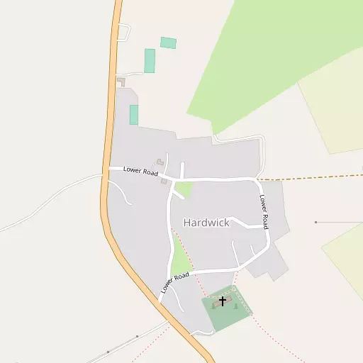 Map of Hardwick