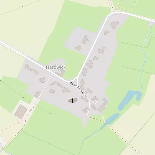 Map of Hardwick