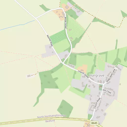 Map of Hargrave