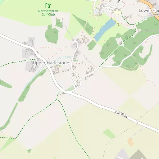 Map of Harlestone