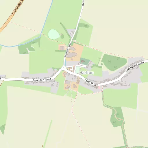 Map of Harlton
